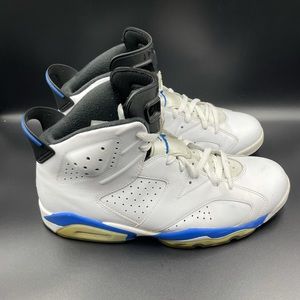 Jordan 6 Retro Sport Blue 2014 Men’s Sz 11.5